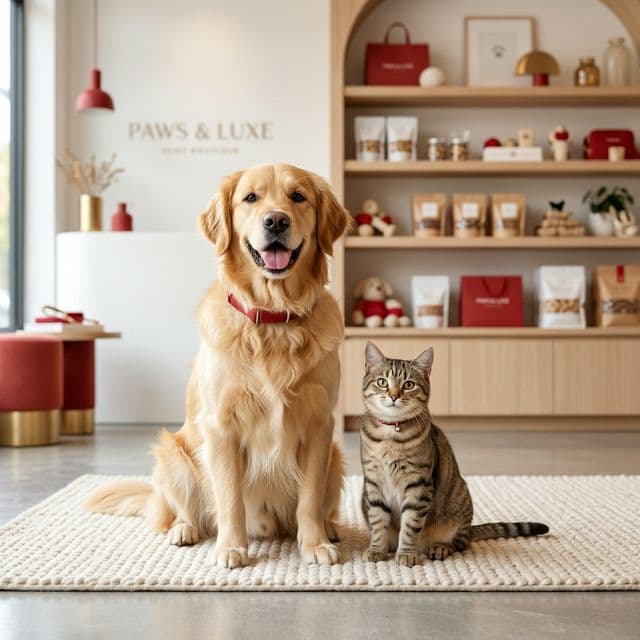 Premium Petshop Background